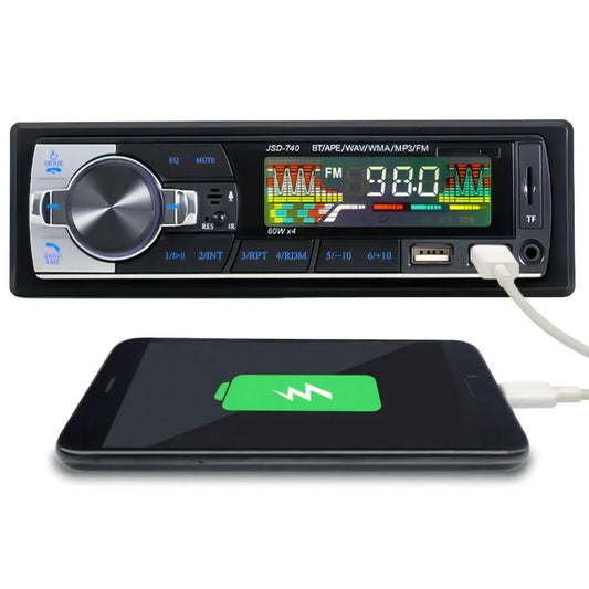 Auto radio dupli usb , daljinski na folan 4 x 60W