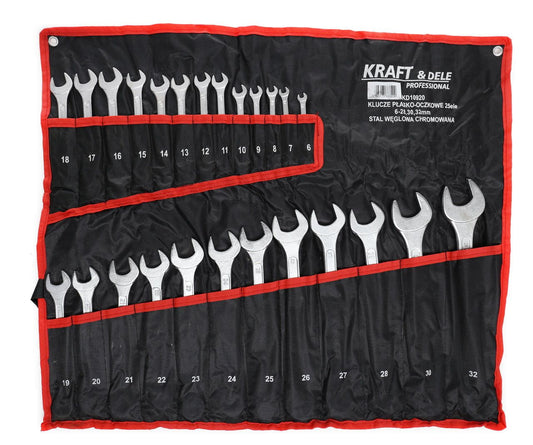 Set Viljuškastih - okasti Ključeva 6-32 mm