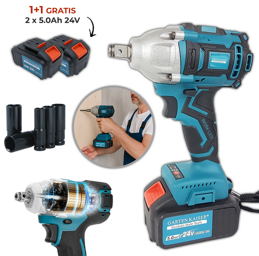 Aku udarni odvijač GK 24V – 2x baterija 5.0Ah