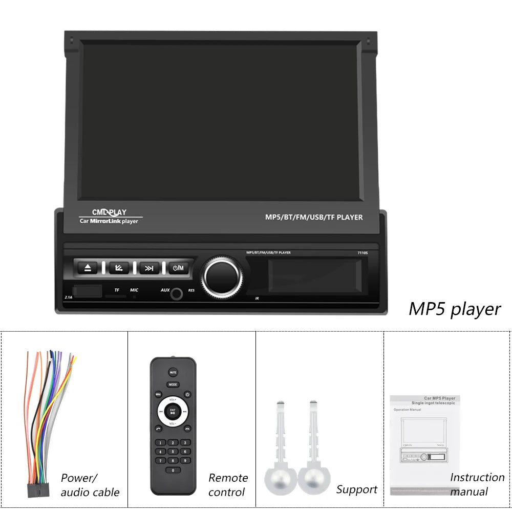 Bluetooth MP5 Multimedijalni Autoradio