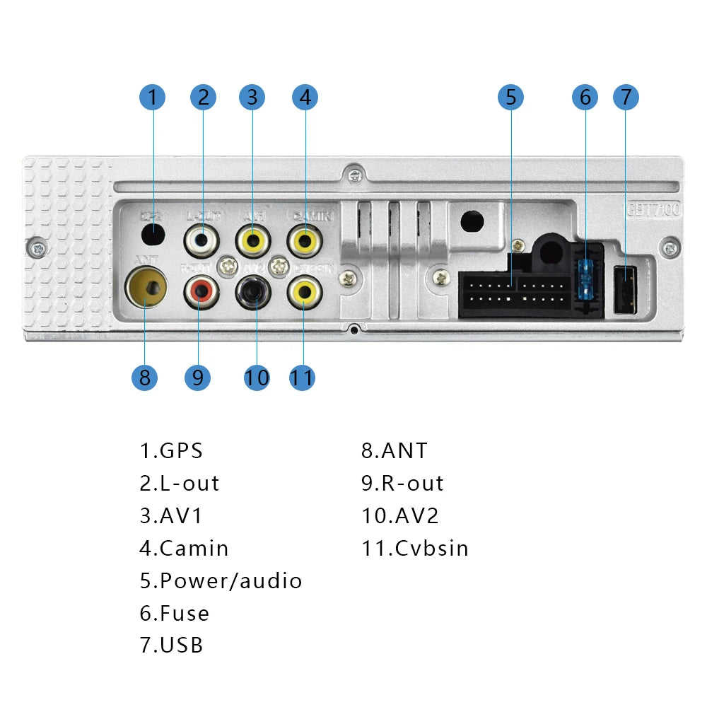 Bluetooth MP5 Multimedijalni Autoradio