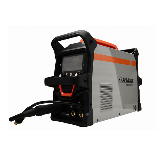 CO2 aparat za zavarivanje 255 A (MIG / FLUX / MMA / TIG-LIFT / ALU)