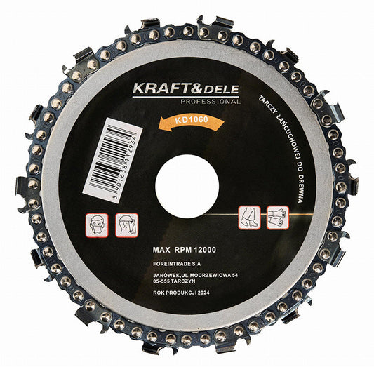 Lančanik za kutnu brusilicu – 125 mm, 14 zuba