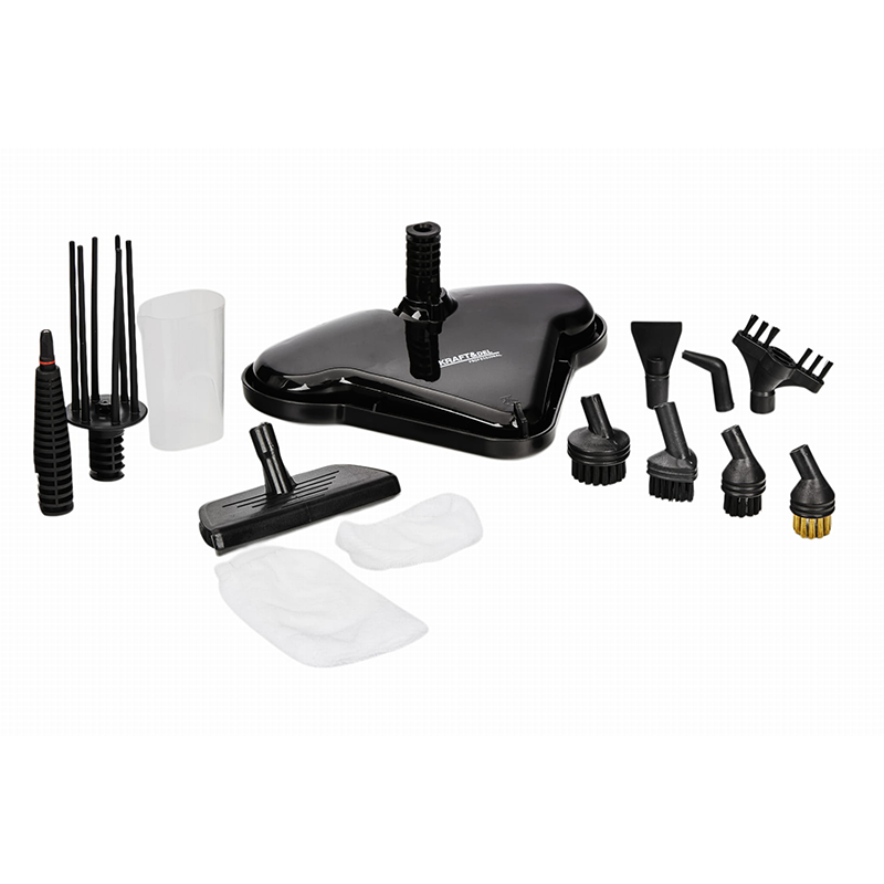 Parni čistač, 12 u 1, crna