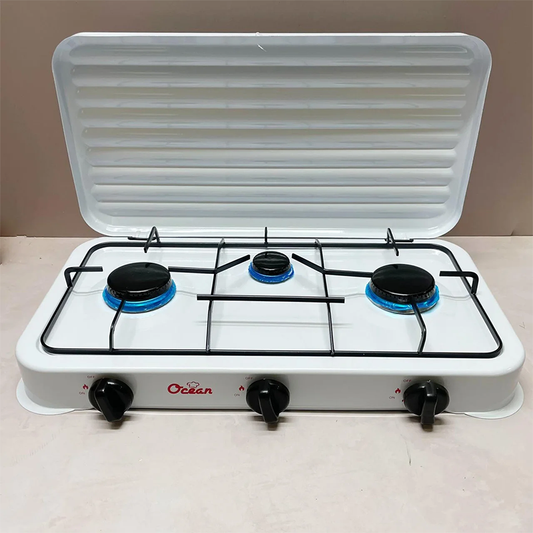 Plinska ploča za kuhanje s 3 plamenika