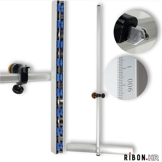 Dijamantni T- rezač stakla i knauf-rigips ploča 1000 mm