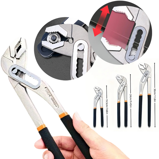 Set kliješta, papagajke - 8 ,10 i 12 inča - 3 dijela