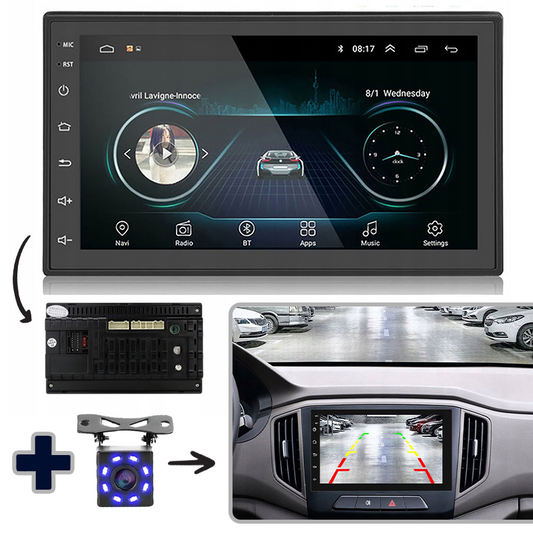 Auto Radio Android 7" s GPS-om + kamera 4x45W