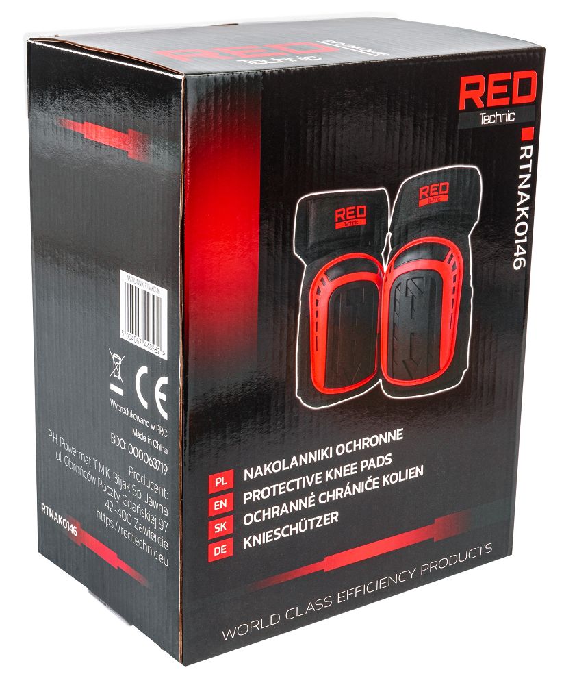 REDTECHNIC zaštitni gel jastučići za koljena –par