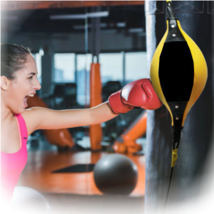 Lopta boksačka SPEED BALL za brzinu s dvije spojnice