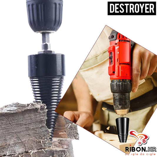 Destroyer svrdlo za cijepanje drva 42MM