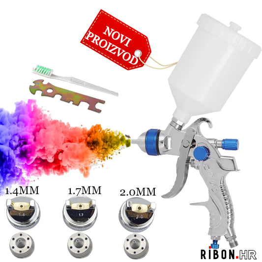 Profi Kit Line Pištolj za boju i lakiranje - HVLP + 3 dizne