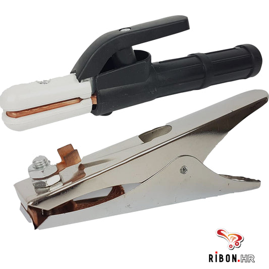 Držač elektrode + kliješta za masu 500A