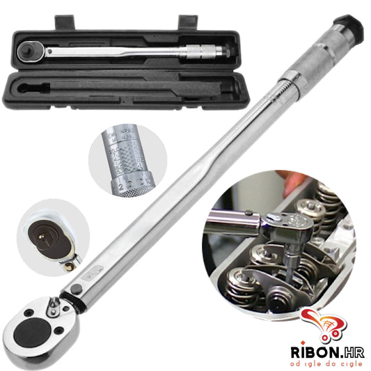 Moment ključ, pogon 1/2, raspon momenta 28/210 Nm