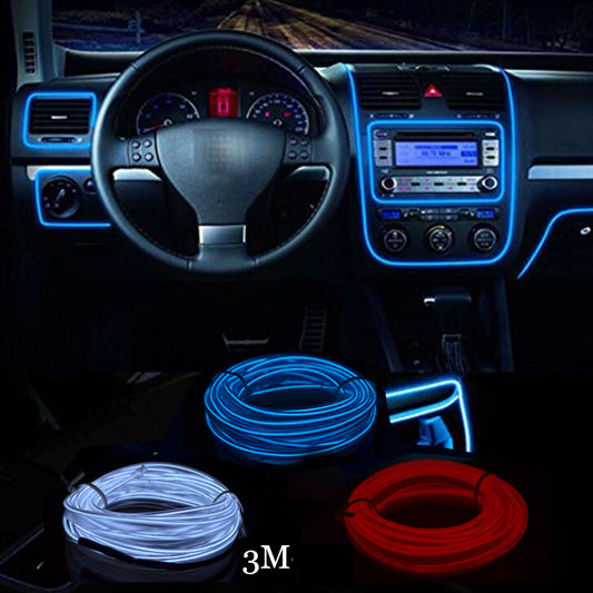 LED traka za ambijentalno osvjetljenje unutrašnjost auta 3 M