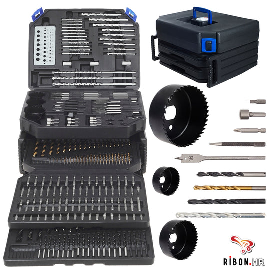 Professional 300-dijelni set svrdla i glave za svrdlo