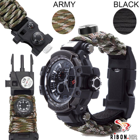 Survival kit paracord Sat 7 u 1
