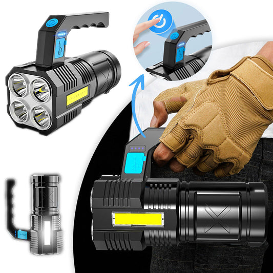 Taktička led 2u1 svjetiljka s punjivom baterijom