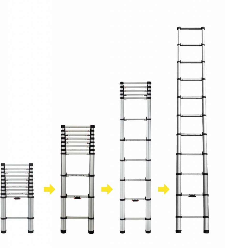 Teleskopske ljestve 3.8m ILI 4.4M