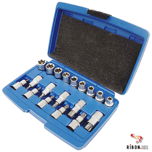 set nasadnih ključeva Torx 19DIJ T20-70- E10-24 1/2"