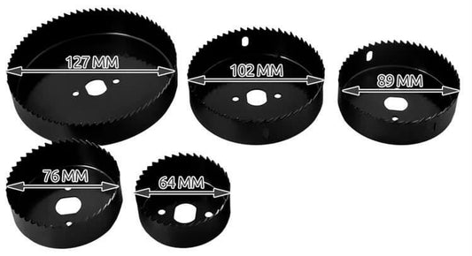 9-dijelni set krune za bušenje