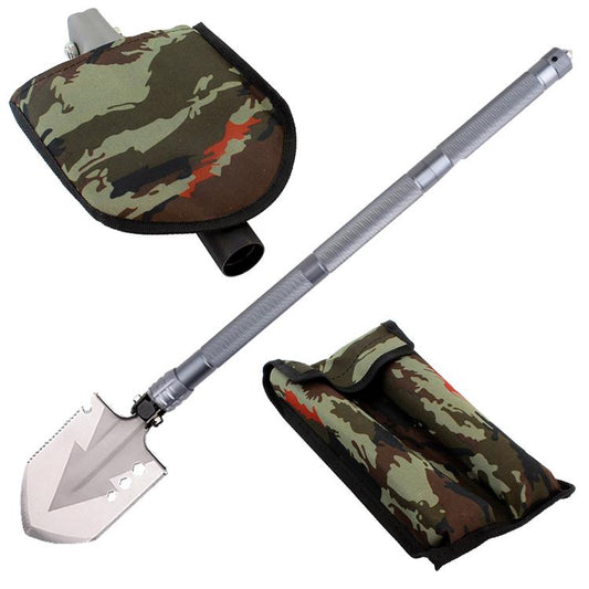 Višenamjenska sklopiva lopata za kampiranje 4 U 1
