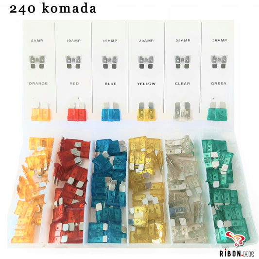 Set zamjenskih osigurača, 240 kom