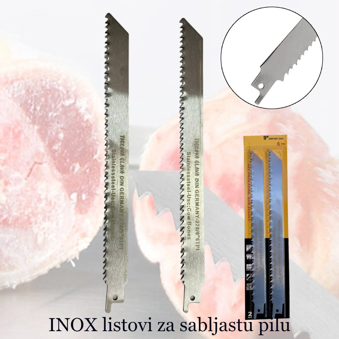 listovi za sabljastu pilu INOX 2kom