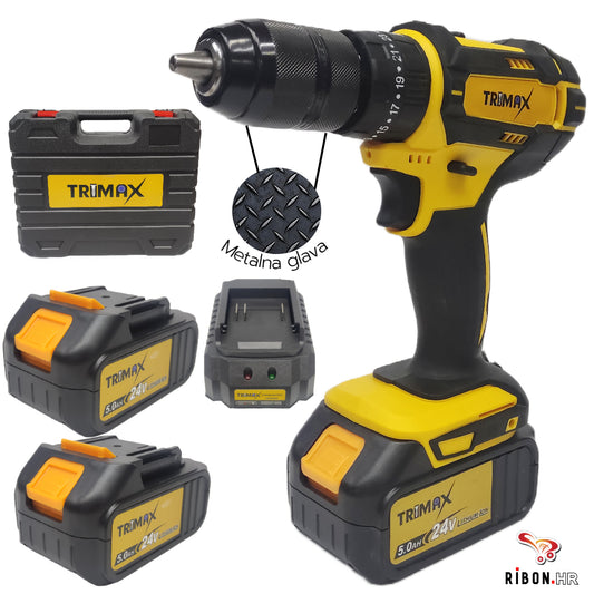Udarna aku bušilica 24VX2- 5 AH-331D