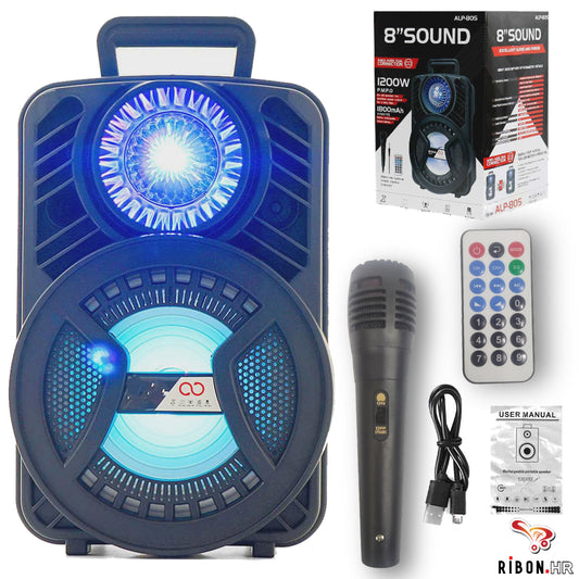 Laser Eye Bluetooth Karaoke Zvučnik s Mikrofonom