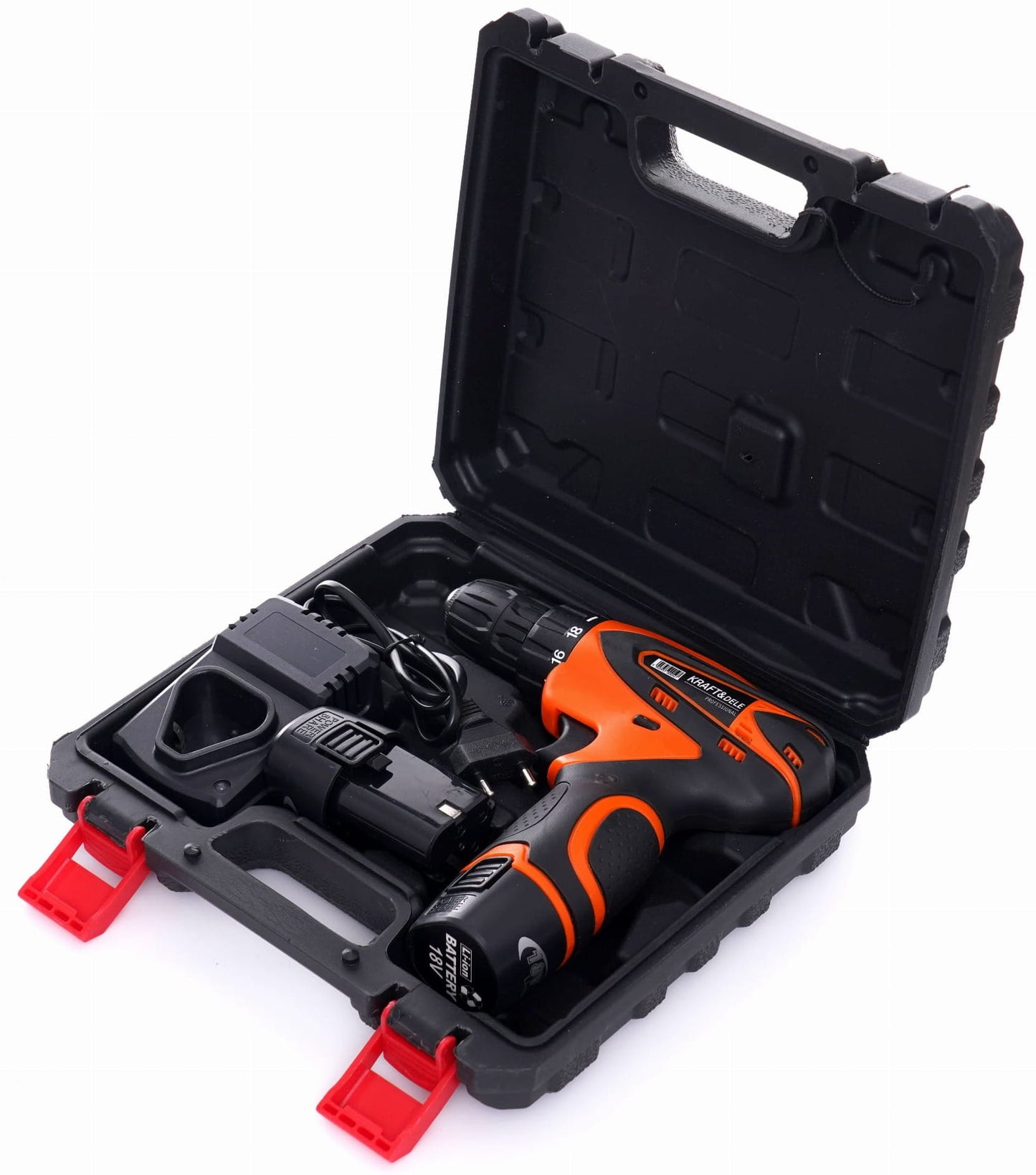 Akumulatorska bušilica-odvijač 18 V Li-Ion x 2 baterije