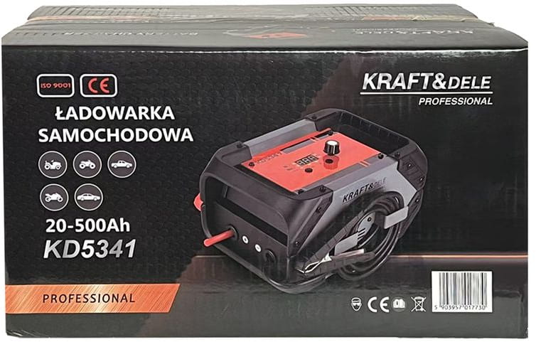 Punjač akumulatora s funkcijom starta 20–500Ah 12/24V 60A
