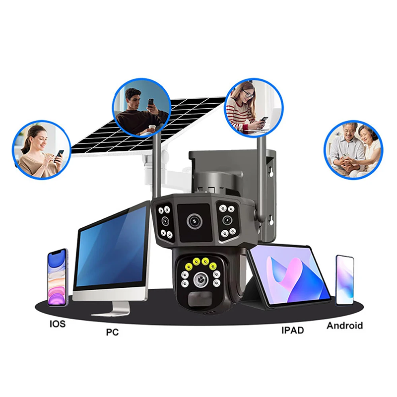 Defender 4G solarna dvostruka kamera HD 360