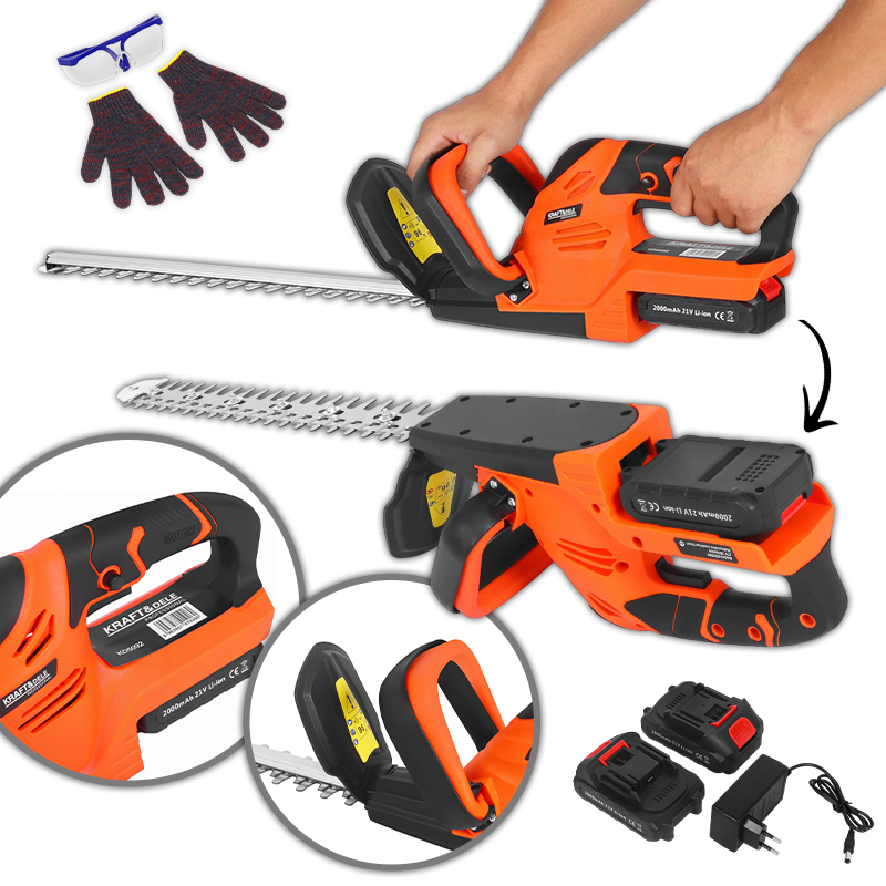 Kraft&Dele aku škare za živicu - 21V x2 480 mm