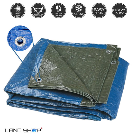 XL Zaštitna cerada 5x8 m s metalnim alkama