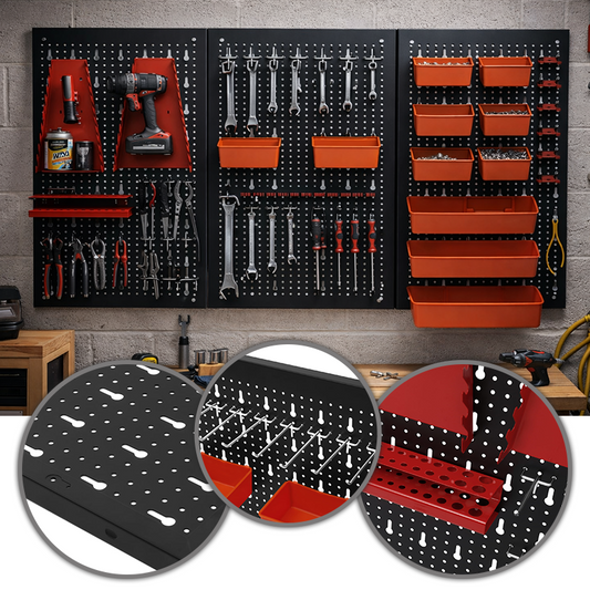 Metalna zidna ploča za alat 120x60cm