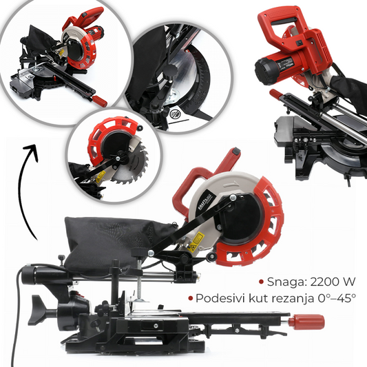 Mitra pila sa laserom 2200W