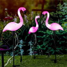 Load image into Gallery viewer, Solarne vrtne svjetiljke - FLAMINGO | 3kom.
