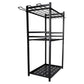 Stalak Za Vrtni Alat 81 x 43 x 30 cm Crni