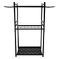 Stalak Za Vrtni Alat 81 x 43 x 30 cm Crni