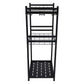 Stalak Za Vrtni Alat 81 x 43 x 30 cm Crni