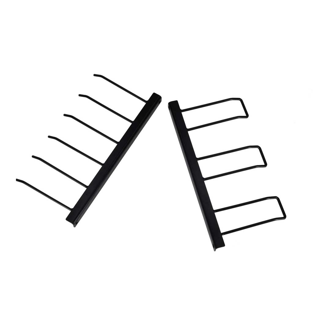 Stalak Za Vrtni Alat 81 x 43 x 30 cm Crni