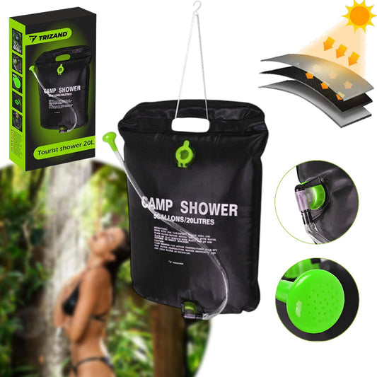 Solarni prijenosni tuš 20 L