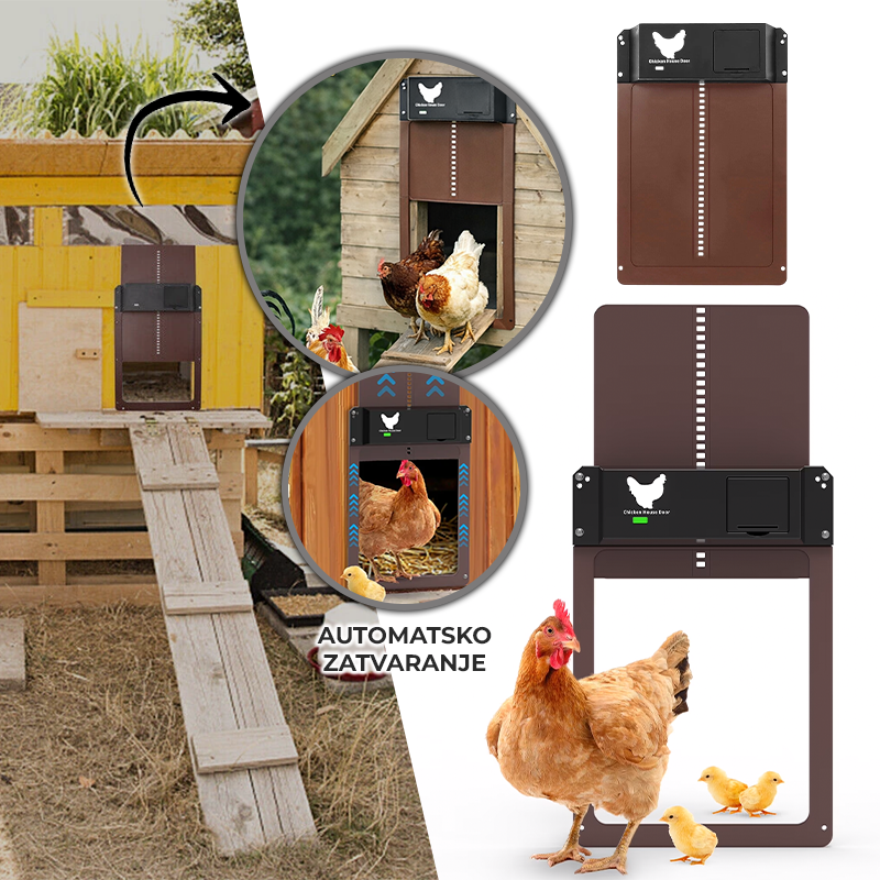 Automatska vrata za kokošinjac