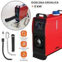 Load image into Gallery viewer, Dizelska grijalica 5KW
