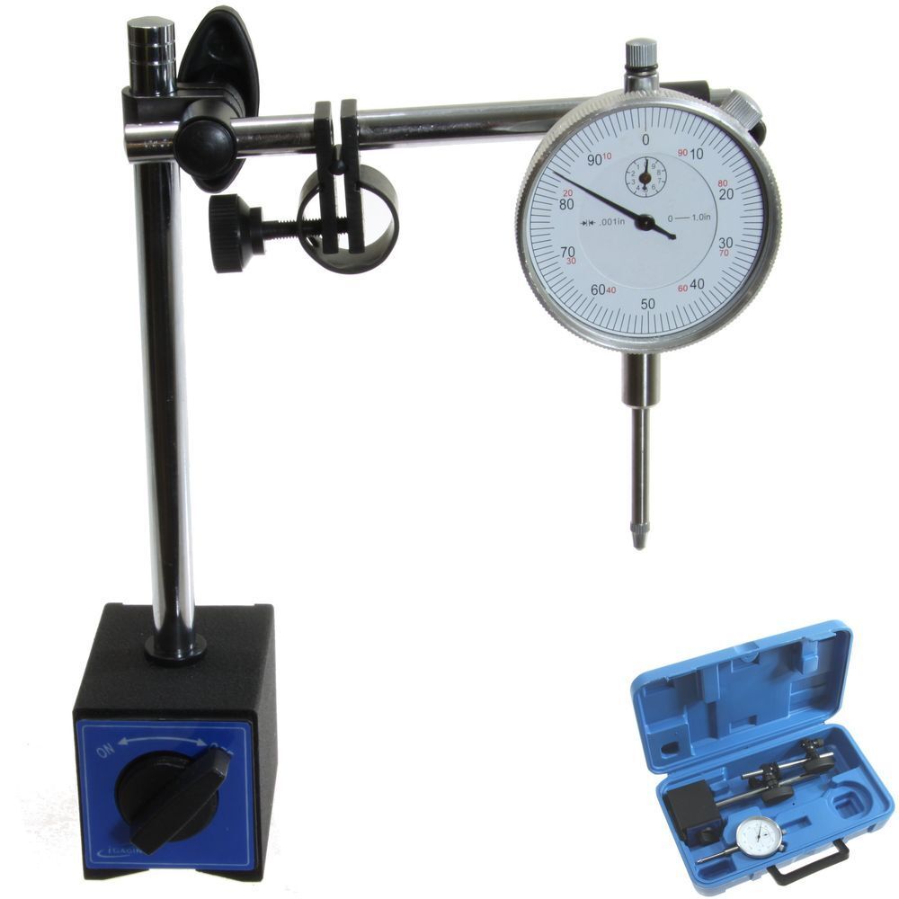 Komparator s magnetnim držačem 0-10 mm sa koferom