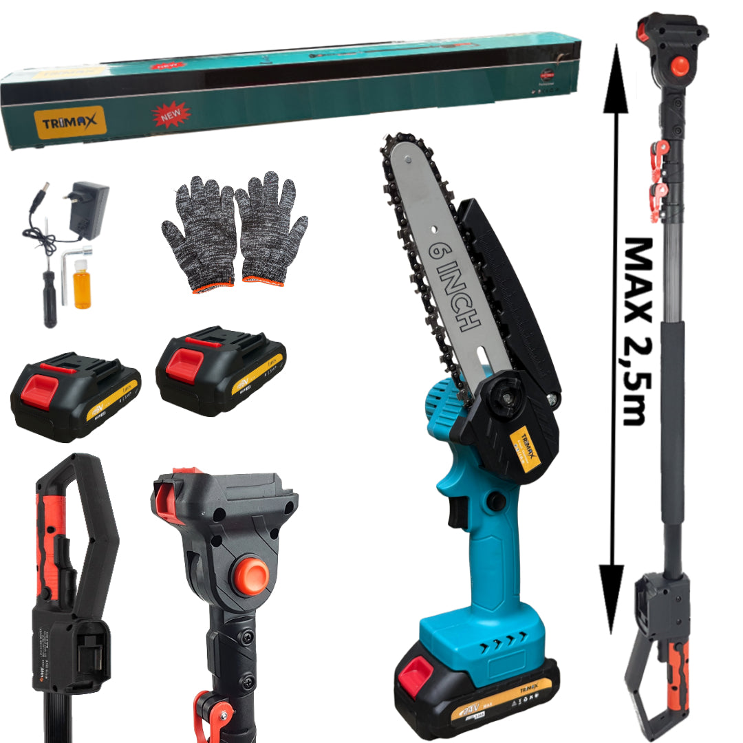 Trimax aku teleskopski setovi za obrezivanje drveća