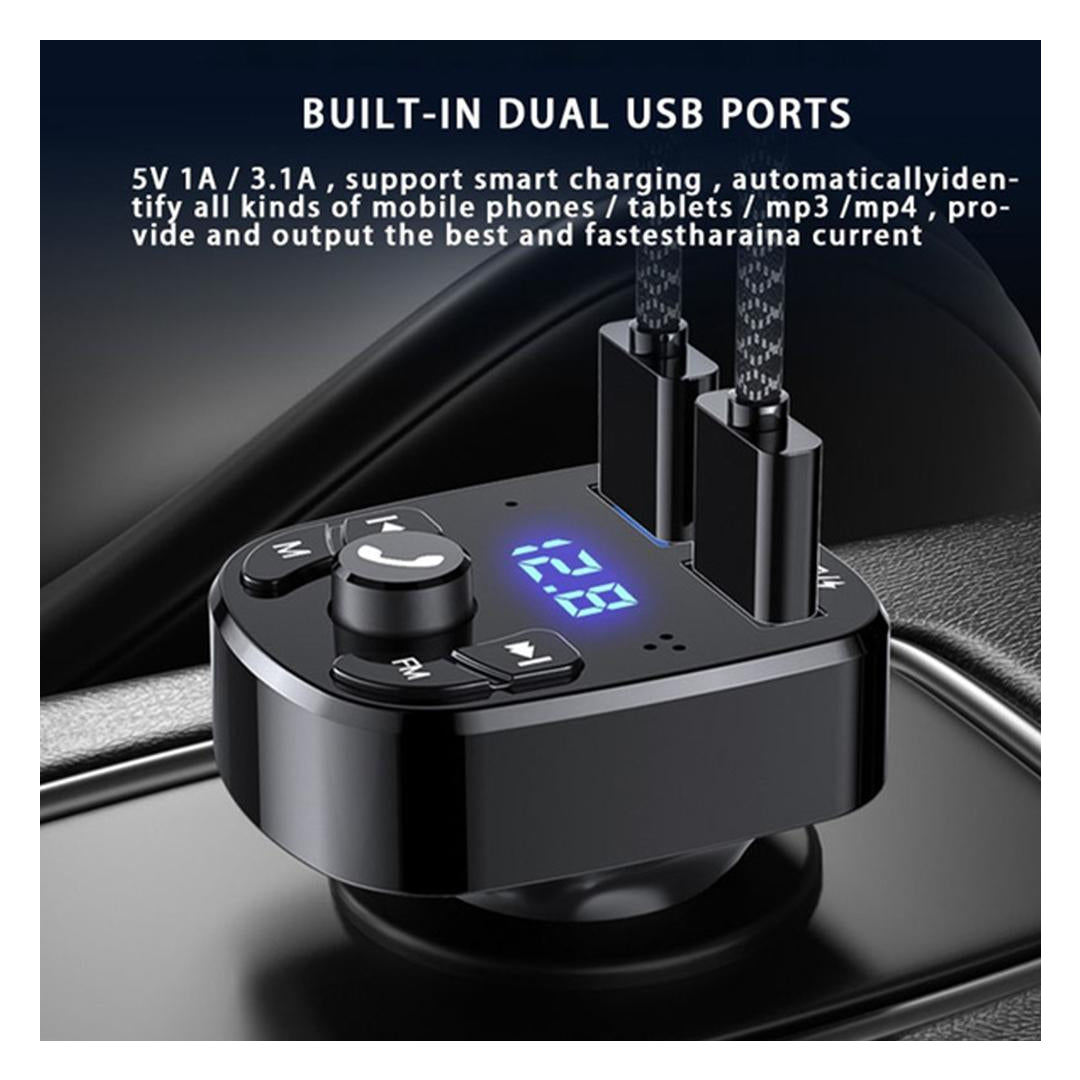 FM transmiter za auto, USB, bluetooth,Punjać  MP3 player