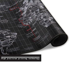 Load image into Gallery viewer, XXL Podloga za miš  - Mapa svijeta  30X80CM
