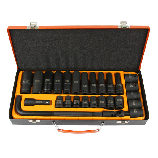 Set udarnih nasadnih ključeva /kratki-dugi/27 kom BJC
